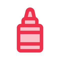 glue outline fill icon