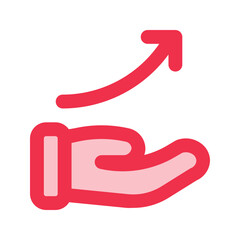 sustainability outline fill icon