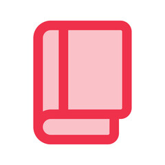 book outline fill icon