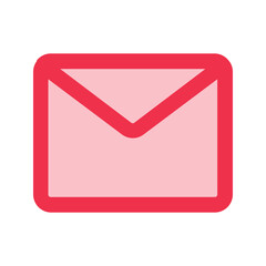 mail outline fill icon