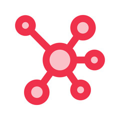 networking outline fill icon