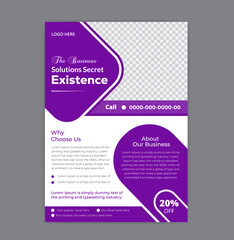 modern and  business card template for business marketing.