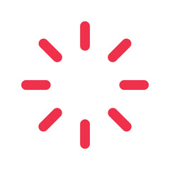 loading outline fill icon