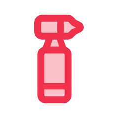 otoscope outline fill icon