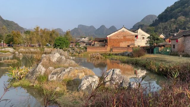 village in the mountains