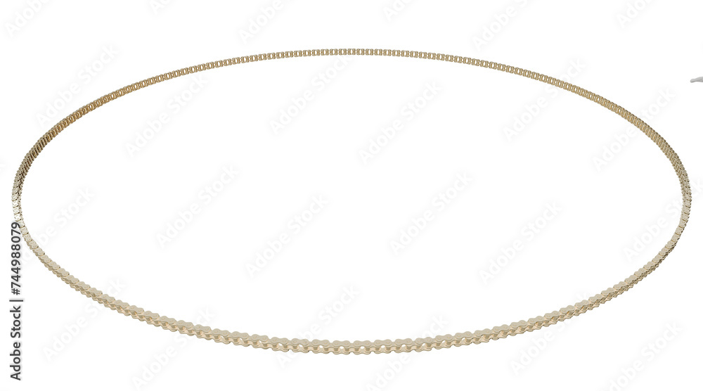 Aufkleber beyond boundaries: push the limits of creativity with this unconventional 3d circular chain motif. p