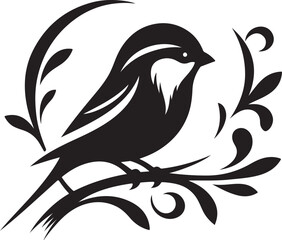 Fototapeta premium sparrow vector illustration