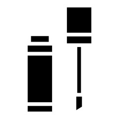 Lip Gloss icon from makeup and beauty collection