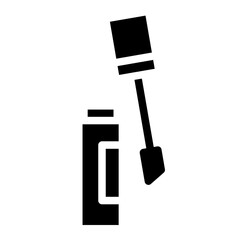 Lip Gloss icon from makeup and beauty collection