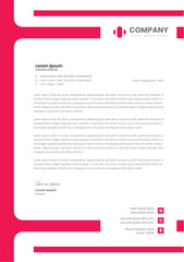 Modern Unique Letterhead Design