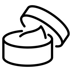 cosmetic cream icon 