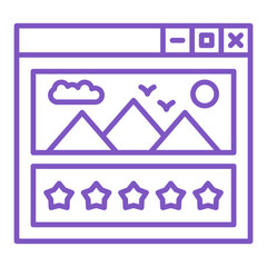 Naklejka premium Review Icon