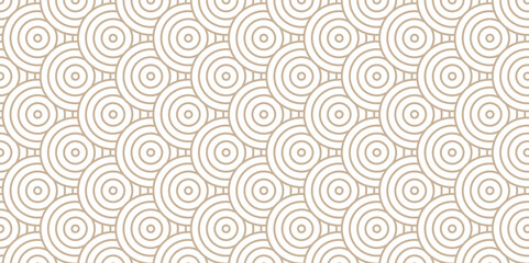 	
Overlapping pattern Modern diamond geometric waves spiral pattern abstract circle wave lines. Minimal brown tile stripe geomatics overlapping create retro square line backdrop pattern background.