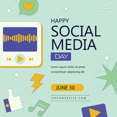 Modern Unique Social Media Design