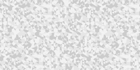 Abstract geometric background vector seamless technology gray and white background. Abstract geometric pattern gray Polygon Mosaic triangle Background, business and corporate background.