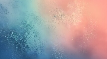 Abstract Digital Art: Colorful Grainy Gradient with Soft Noise