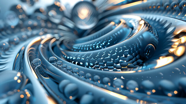 3d abstract render