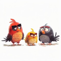 Fototapeta premium angrybirds
