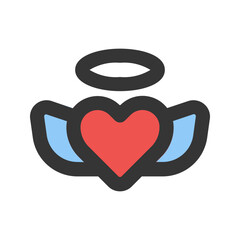 angel line color icon