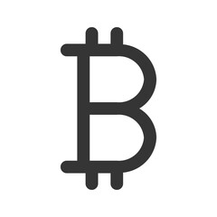 bitcoin line color icon