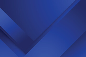 Vector minimal geometric gradient blue stripe shape background