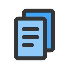 document line color icon