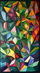 Fototapeta premium Geometric garden 