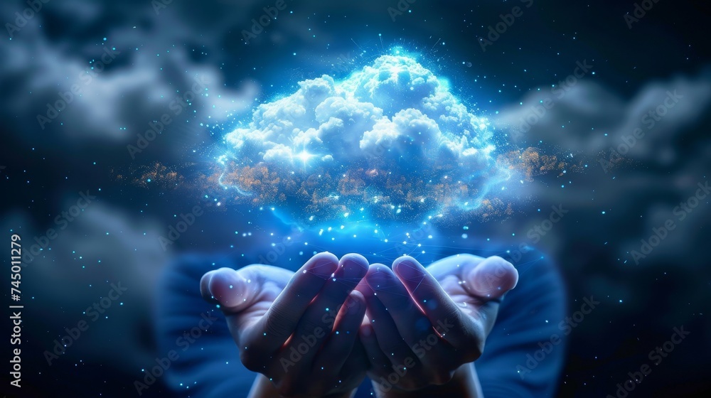 Aufkleber explore the transformative power of cloud computing in technology and innovation, where cloud servic