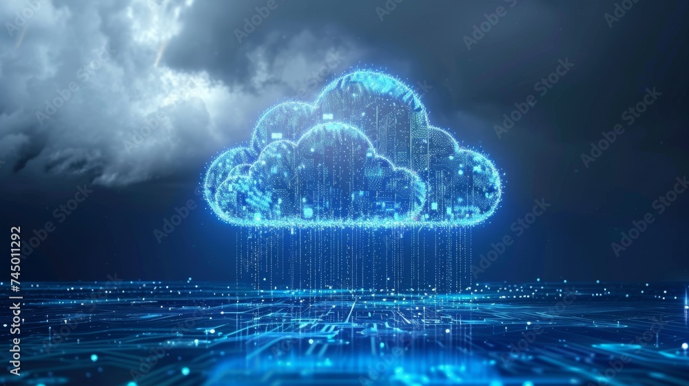 Aufkleber explore the transformative power of cloud computing in technology and innovation, where cloud servic