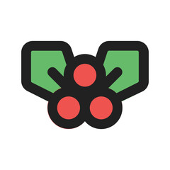 mistletoe line color icon