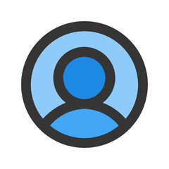 profile picture line color icon