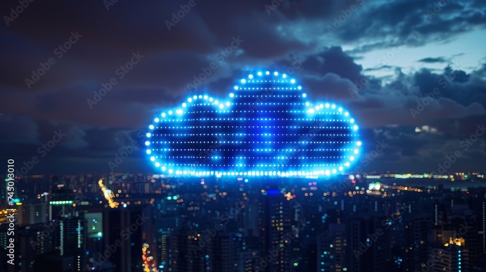 Aufkleber witness the transformation of industries with cloud computing's role in big data analytics and strat