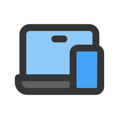 responsive line color icon