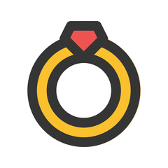 ring line color icon