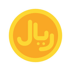 riyal Flat icon