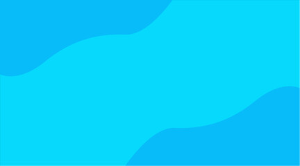 Duo Color Blue Abstract Background Design