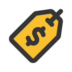 tag line color icon