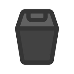 trash line color icon