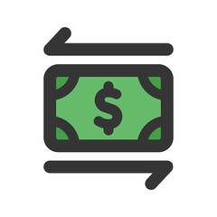 transfer line color icon