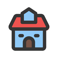 villa line color icon