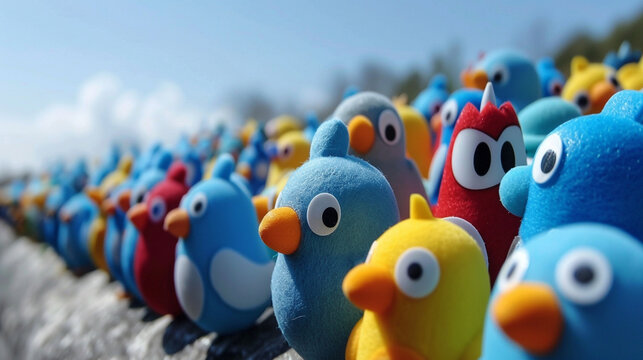 Develop a machine learning algorithm to analyze big data from social media trends identifying emerging market demands