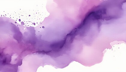 Purple Watercolor Texture Background