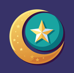 Ramadan Beautifull Logo Ramadan Moon