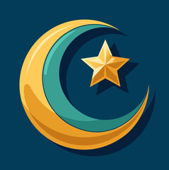 Ramadan Beautifull Logo Ramadan Moon