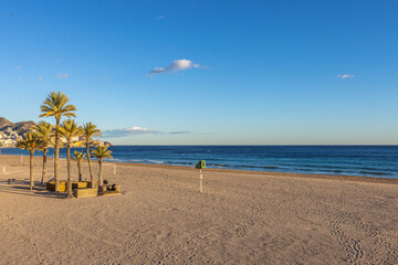 Benidrom, Spain -January 6 2024 