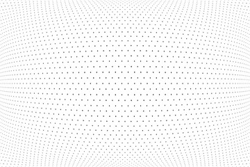 Abstract Convex Fine Diamond Dots Pattern. 3D White Textured Background.