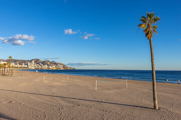 Benidrom, Spain -January 6 2024 