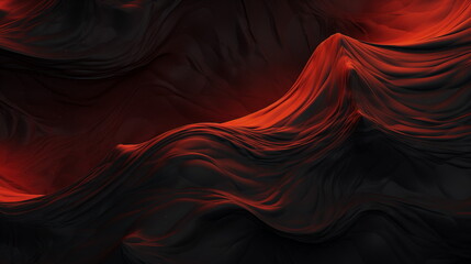 Dark burning red and matte black background, lava like, 3d rendering, minimalistic,  clean and aesthetic