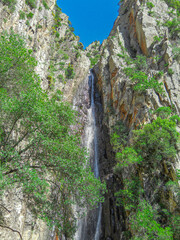 Rio Linas waterfall. Sardinia, Italy