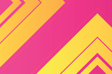 Obraz premium vector colorful pink and yellow bright wavy background